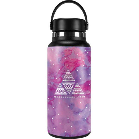 Pink Tribal Euphoria Hydro Flask 32oz Wide Mouth Skin